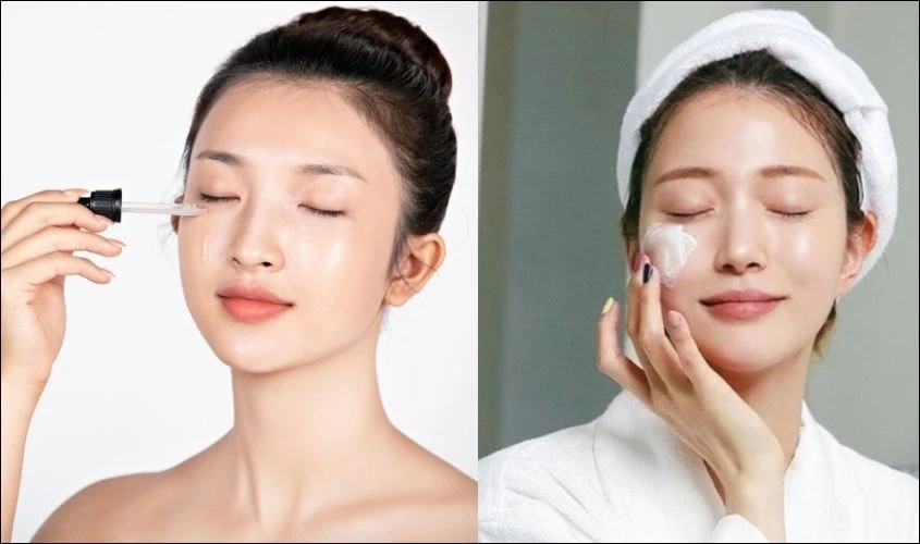 Cách thoa serum và kem chống nắng đúng kỹ thuật