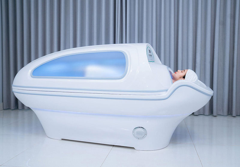 Khu spa yên tĩnh, kết hợp âm thanh thiên nhiên giúp khách hàng thư giãn trong liệu trình tắm trắng