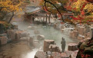 Onsen massage là hình thức kết hợp giữa tắm Onsen và massage thư giãn