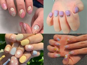 Những mẫu nail đơn giản dễ thương