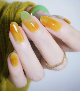 Sơn gel thạch vàng