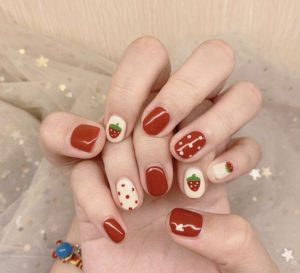 Bộ móng đơn giản mà vô cùng nổi bật