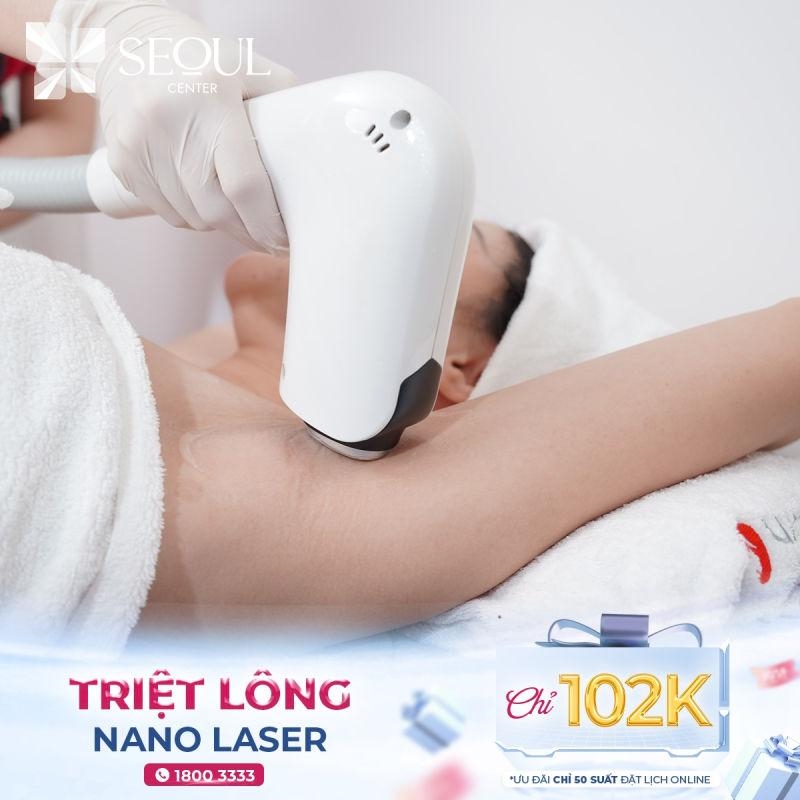 Seoul Center là địa chỉ triệt lông uy tín tại TPHCM