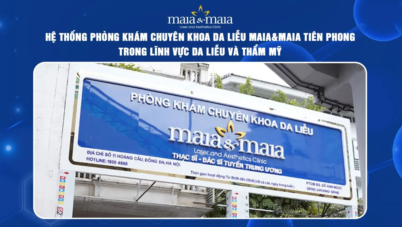 Triệt lông tại Phòng Khám Chuyên Khoa Da Liễu Maia & Maia giúp loại bỏ lông nhanh chóng, mang lại làn da sáng mịn