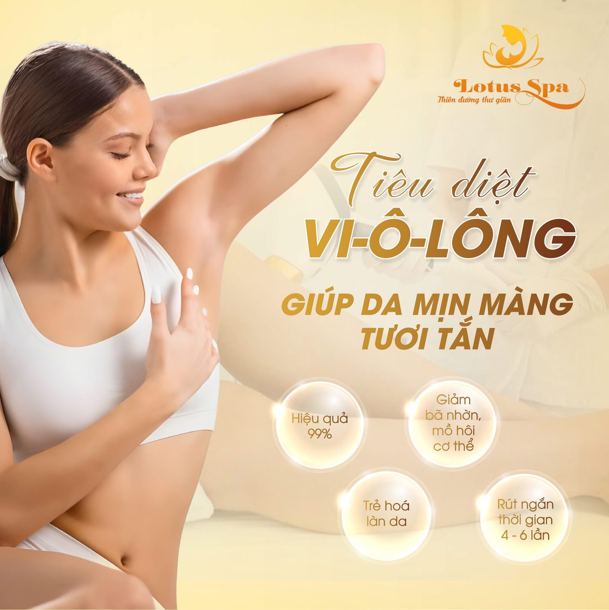 Liệu trình triệt lông tại Lotus Spa được thực hiện an toàn theo chuẩn Y Khoa Liệu trình triệt lông tại Lotus Spa được thực hiện an toàn theo chuẩn Y Khoa