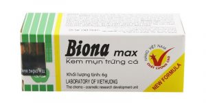 Biona Max chứa thành phần thiên nhiên lành tính trị mụn