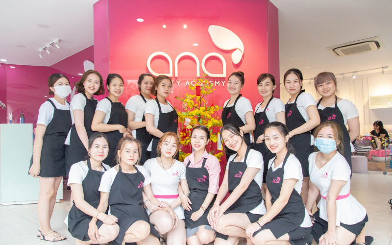 ANA Beauty Academy có môi trường đào tạo chuyên nghiệp
