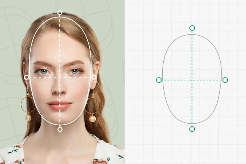 Mặt dài là khuôn mặt có tỷ lệ chiều dài gấp đôi chiều rộng