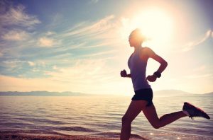 Chạy bộ đốt cháy toàn bộ mỡ trên cơ thể, đặc biệt là ở vùng ngực