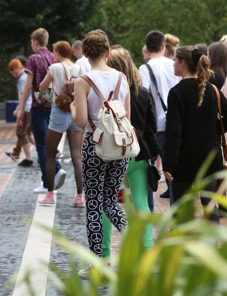 walking slim legs