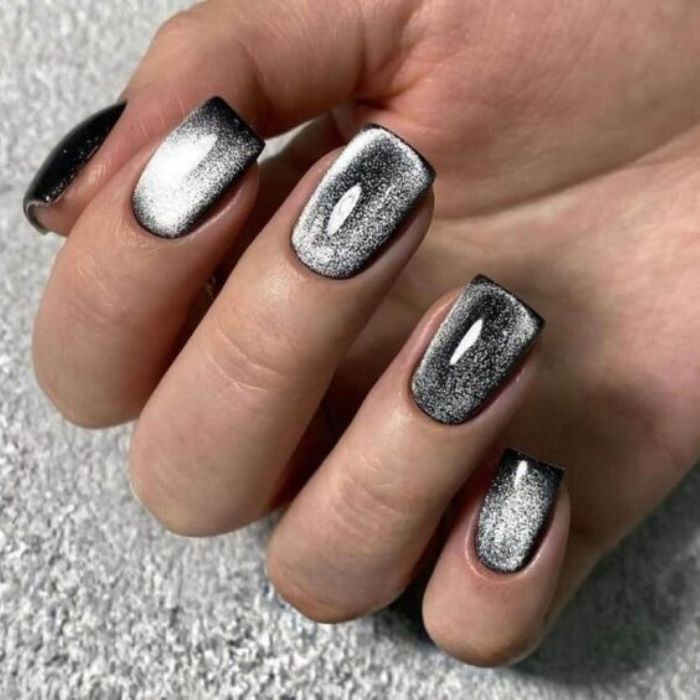 Nail mắt mèo kim cương đầy sức sáng tạo và phá cách