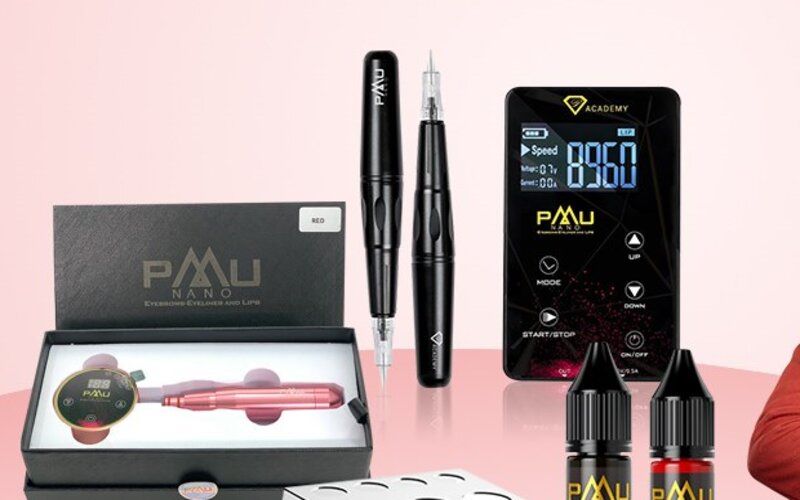 Máy phun xăm PMU là dòng máy tích hợp công nghệ cao