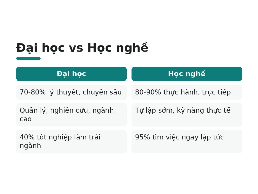 Vì sao cần lựa chọn con đường sự nghiệp sớm?