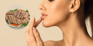 Mới xăm môi ăn thịt vịt được không?