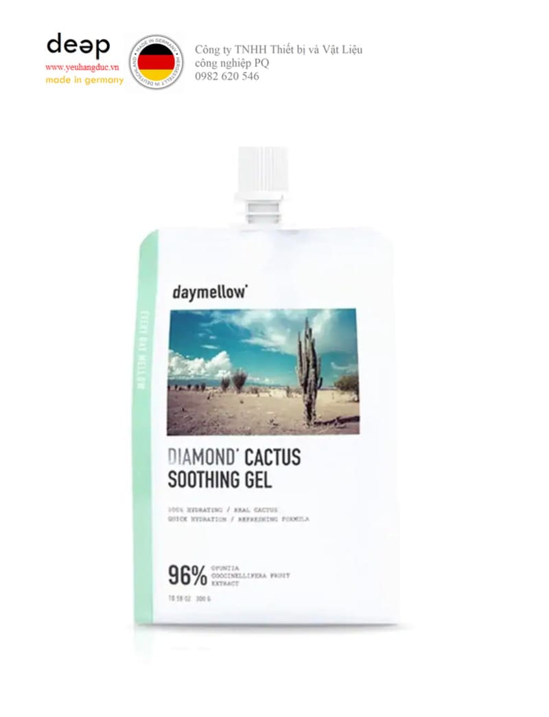 Daymellow là gel làm dịu da Diamond Cactus Soothing mềm da