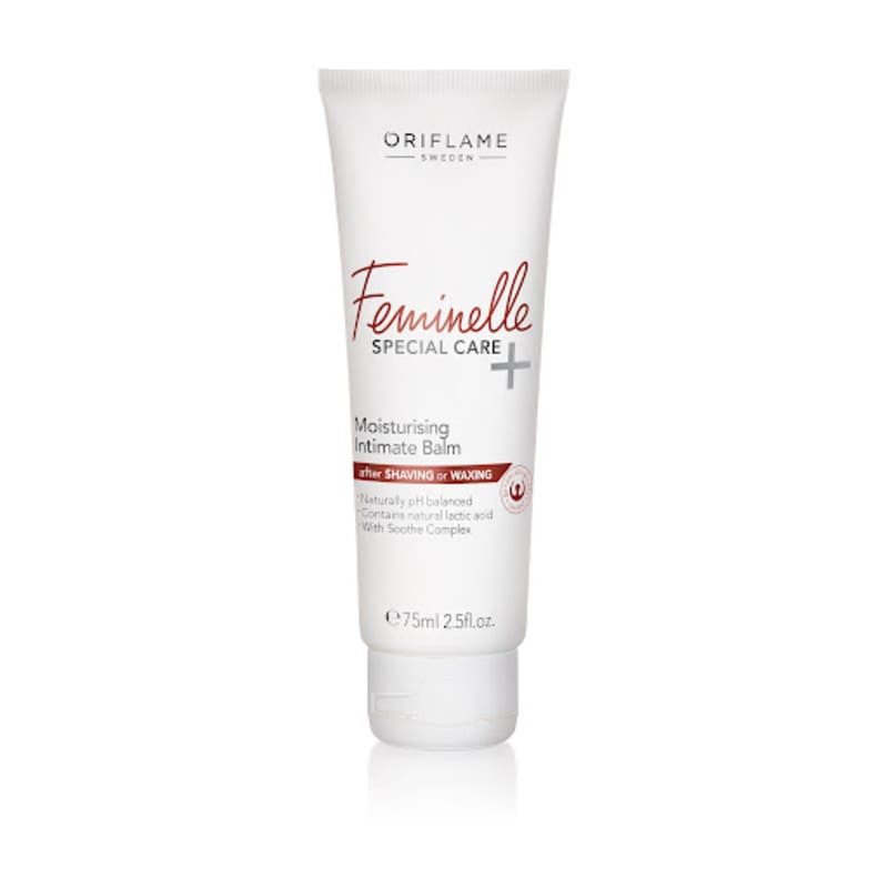 Kem dưỡng ẩm sau tẩy lông Feminelle Special Care+ Moisturising Intimate Balm