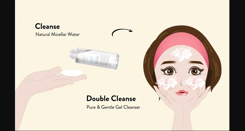 Double Cleanse giúp da được làm sạch sâu