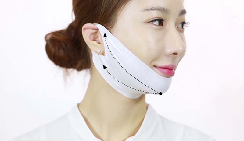 Mặt nạ V Line của Hàn Quốc được chú ý rất nhiều