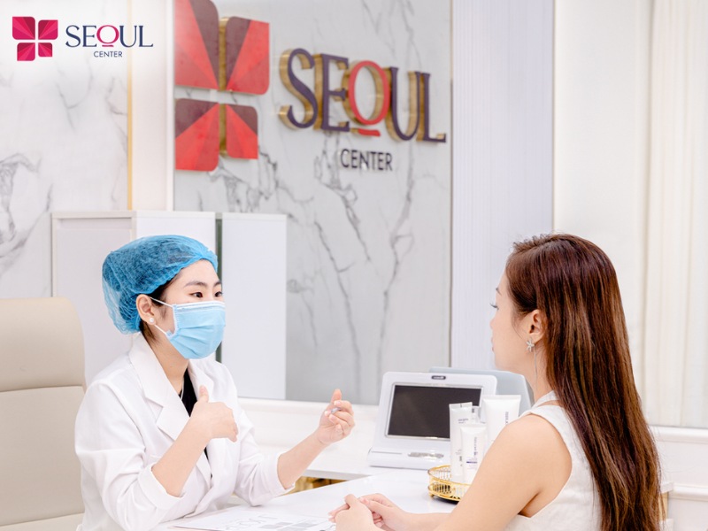 Quy trình tiêm filler môi tại Viện thẩm mỹ Seoul Center được thực hiện theo quy định
