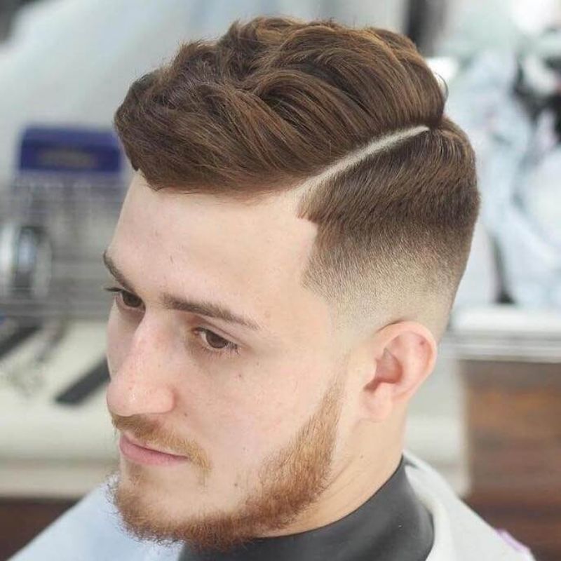 Tóc pompadour tamper thích hợp cho những người bận rộn