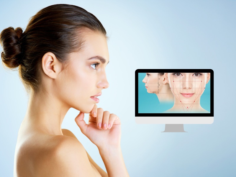 Bác sĩ sẽ sử dụng công nghệ mô phỏng 3D hiện đại để tạo ra hình ảnh cằm sau khi phục hình dự kiến