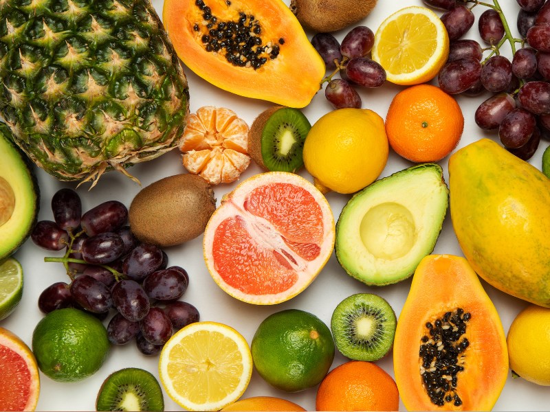 Bổ sung thêm trái cây và rau quả sẽ giúp chất filler môi mau lành hơn