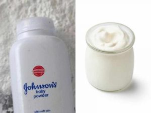 Sử dụng phấn rôm và sữa chua tắm trắng thường xuyên theo định kỳ sẽ nhanh chóng giúp bạn có được làn da hồng hào