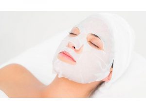 Mặt nạ giấy khô nén được sử dụng để làm mặt nạ tại nhà