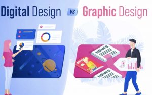 Digital Design và Graphic Design dù khác nhau nhưng lại liên quan rất lớn