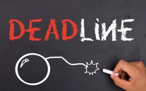Deadline là cụm từ mà mọi người sẽ gặp thường xuyên