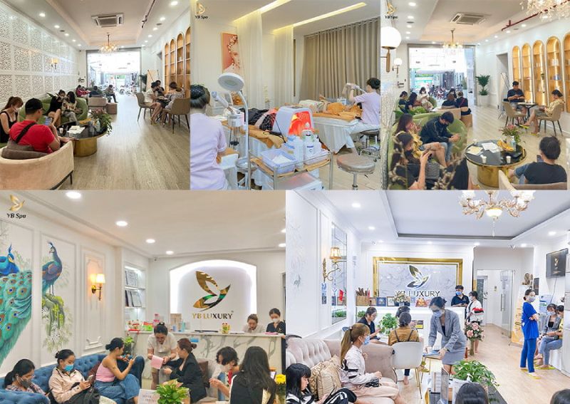 YB Spa sở hữu không gian làm đẹp cao cấp, sang trọng