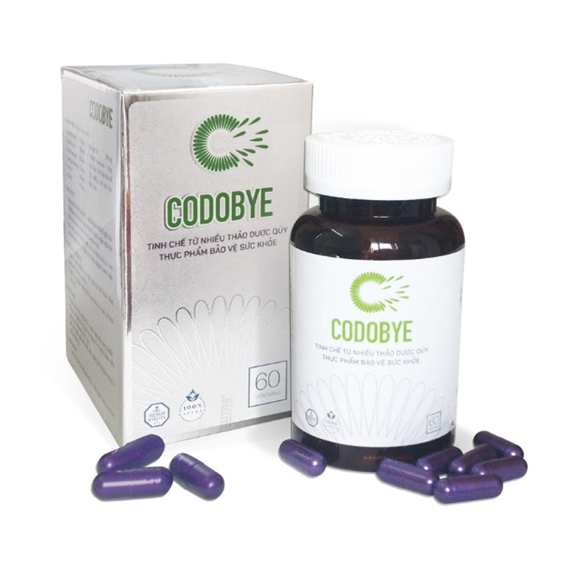 Viên uống CODOBYE giúp trị mụn lưng thông qua hiệu quả cân bằng nội tiết tố