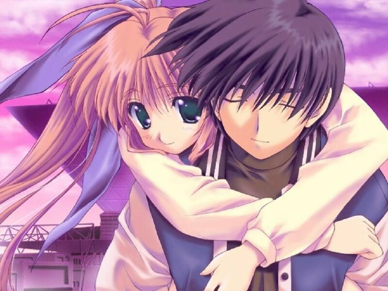 Bộ hình anime cặp đôi lãng mạn