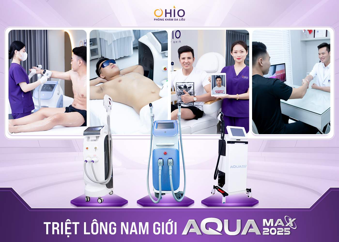 Phòng khám da liễu Ohio với trang thiết bị hiện đại, chuẩn y khoa