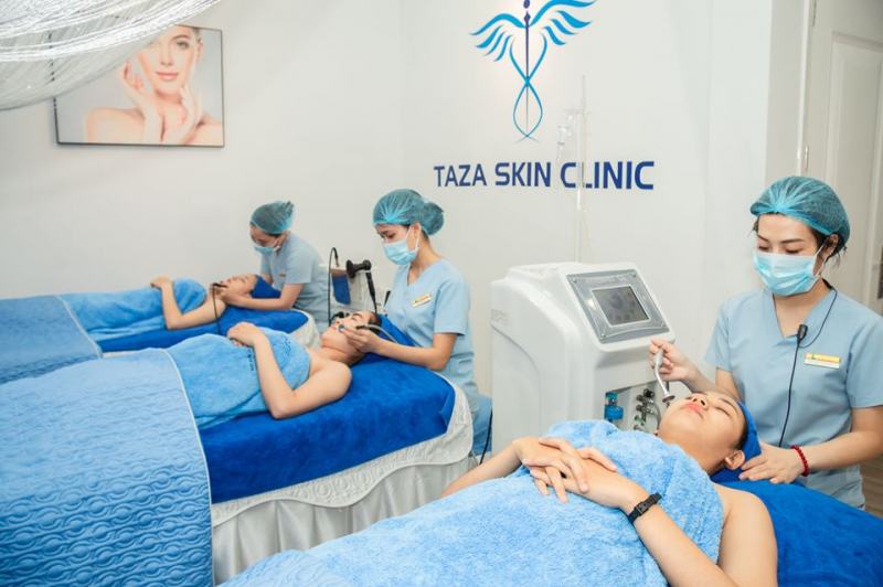 Không gian sạch sẽ, chuyên nghiệp tại Taza Skin Clinic
