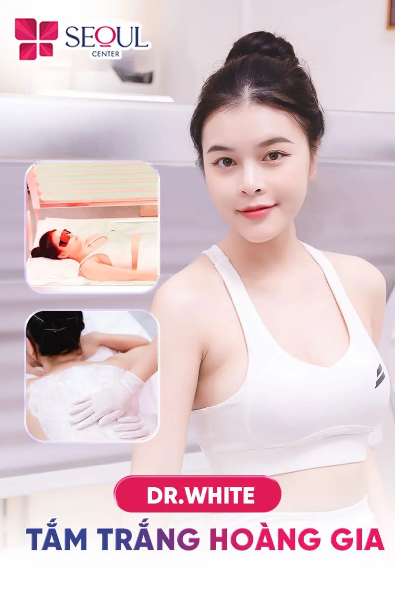 Hình ảnh khách hàng sở hữu làn da sáng mịn sau liệu trình tắm trắng tại spa