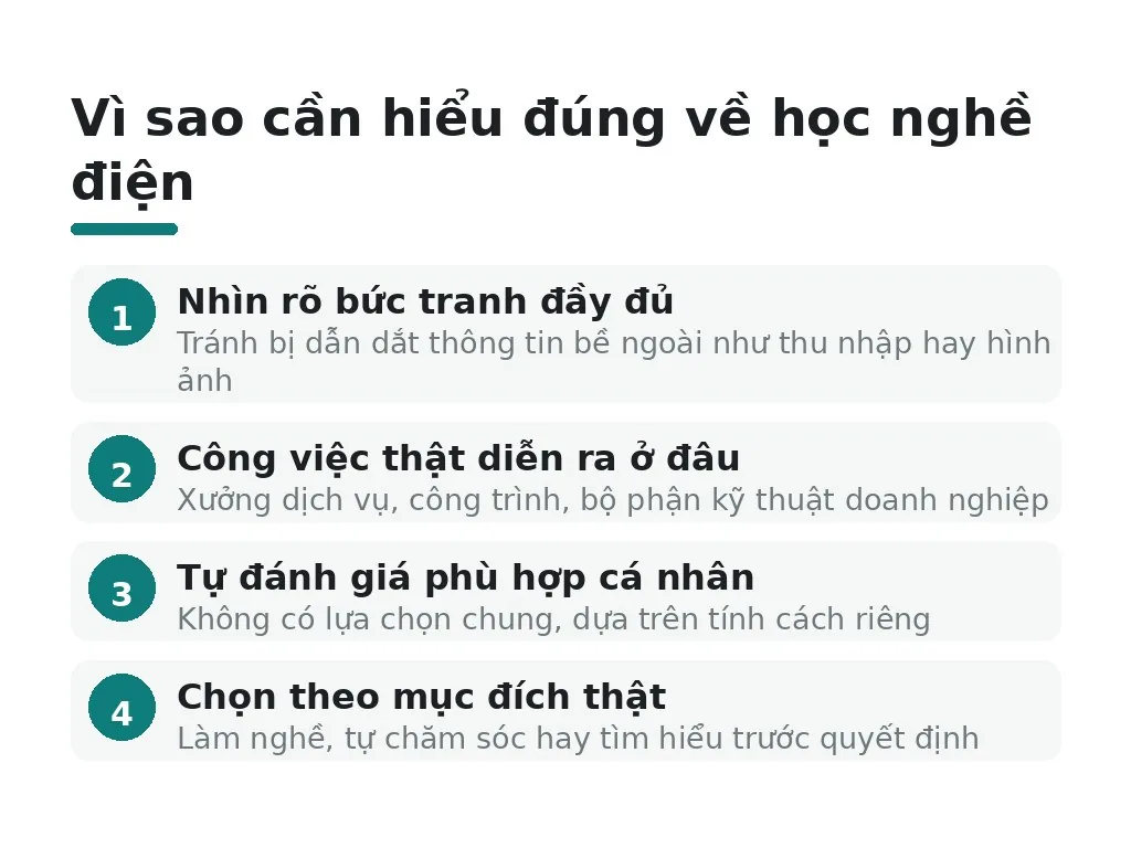 Vì sao cần hiểu đúng về nên học nghề điện dân dụng hay điện lạnh?