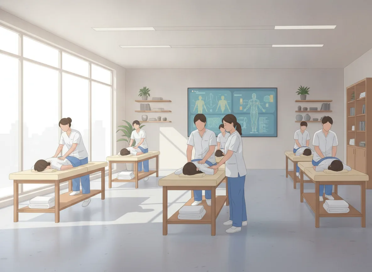 Ở Hà Nội có thể học massage trị liệu Đông y tại đâu?