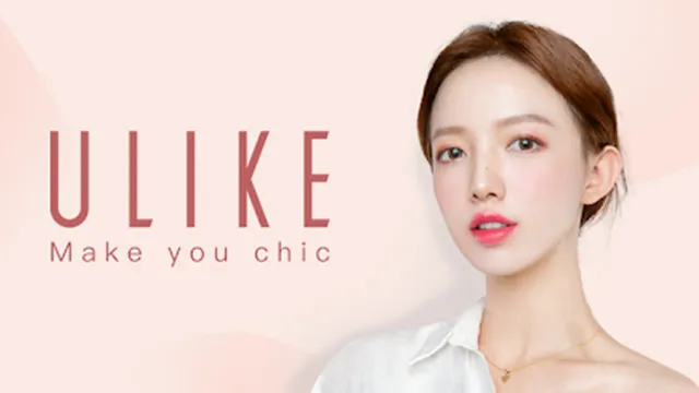 minh họa ứng dụng Ulike, công cụ chỉnh sửa ảnh và làm đẹp khuôn mặt với khả năng tinh chỉnh các đường nét trên gương mặt.