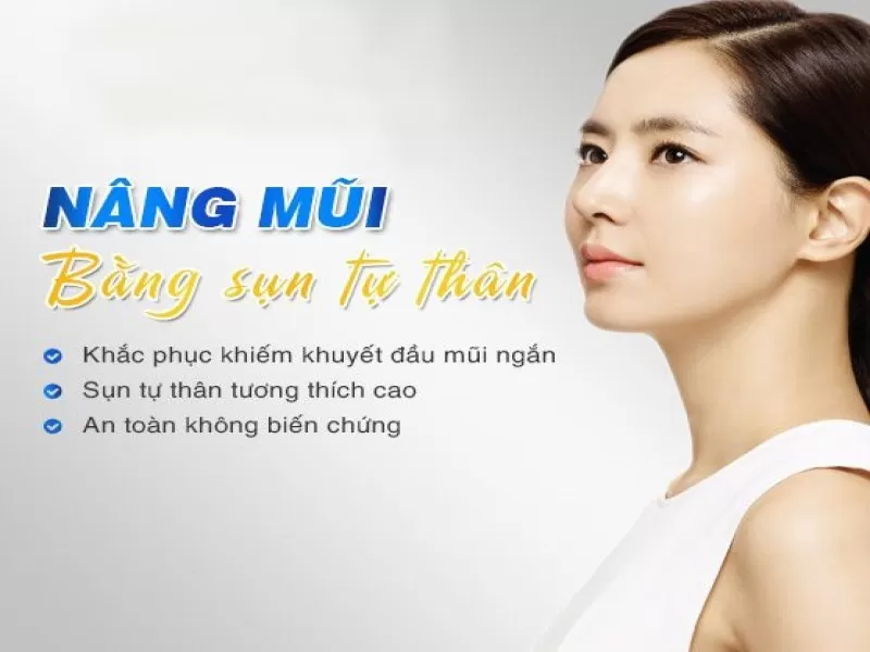 Ưu điểm của nâng mũi sụn tự thân và khả năng tương thích với cơ thể.