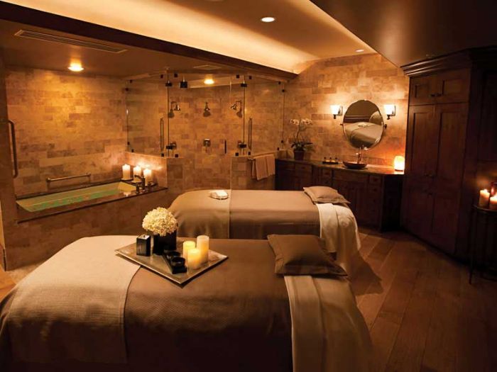 Mẫu thiết kế phòng spa phong cách cổ xưa mang đến cho người bước cảm giác thư thái, bình yên