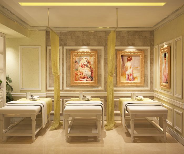  Những căn phòng spa được thiết kế theo phong cách tân cổ điển ngày càng được nhiều người lựa chọn.