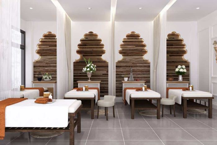 Phong cách hiện đại là 1 trong 5 mẫu thiết kế spa đẹp sang trọng