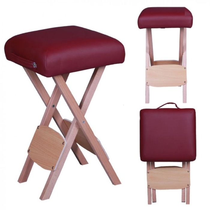 Ghế gỗ spa bọc nệm