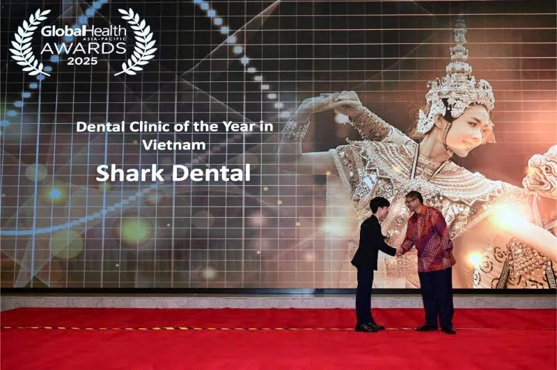 Top 12 địa chỉ bọc răng sứ tại Hà Nội uy tín và an toàn 21 Nha Khoa Shark được vinh danh tại Global Health Asia Pacific 2025 cho thấy thương hiệu có sự uy tín lớn trên thị trường