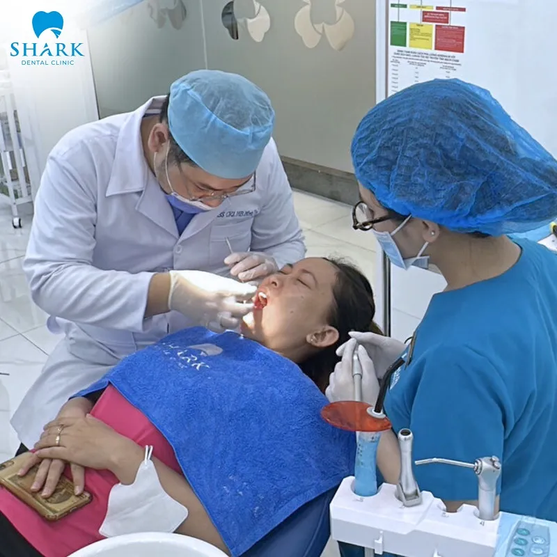 Nha Khoa Shark là địa chỉ bọc răng sứ uy tín được nhiều khách hàng lựa chọn trên hành trình phục hình răng thẩm mỹ