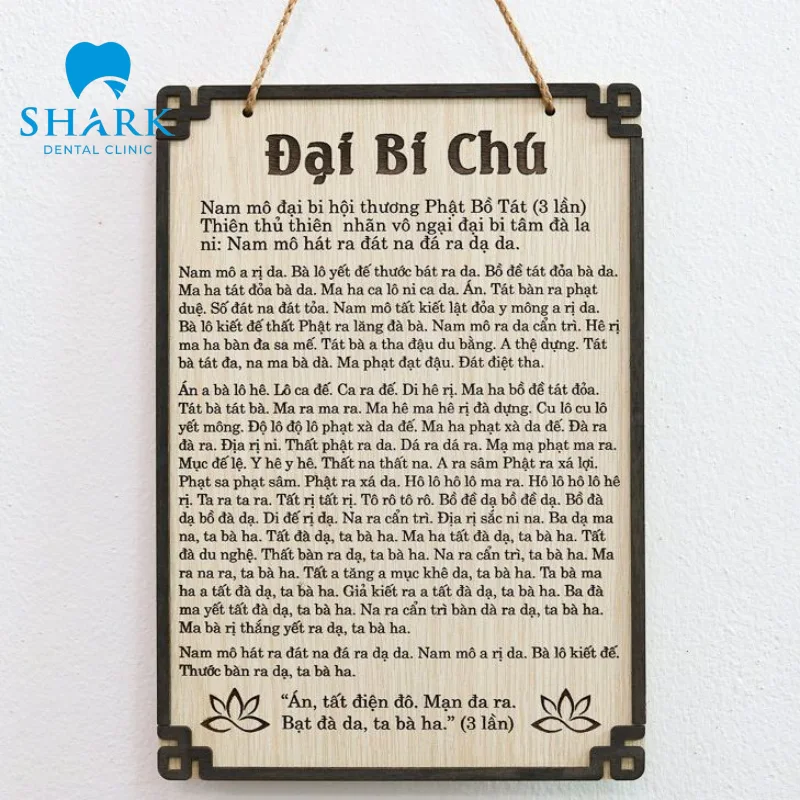 Niệm thần chú chữa đau răng có hiệu quả không? Đọc khi nào? 8 Chú Đại Bi