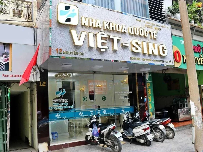 TOP 16 địa chỉ trám răng ở Hà Nội uy tín với mức giá hợp lý 32 Nha khoa quốc tế Việt - Sing là một trong những địa chỉ trám răng uy tín ở Hà Nội mà khách hàng có thể lựa chọn