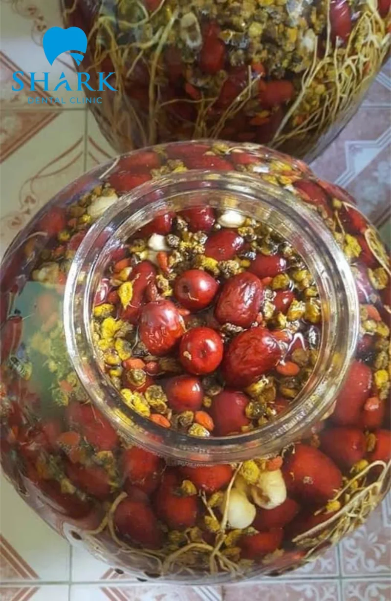 Rượu hoa cúc áo
