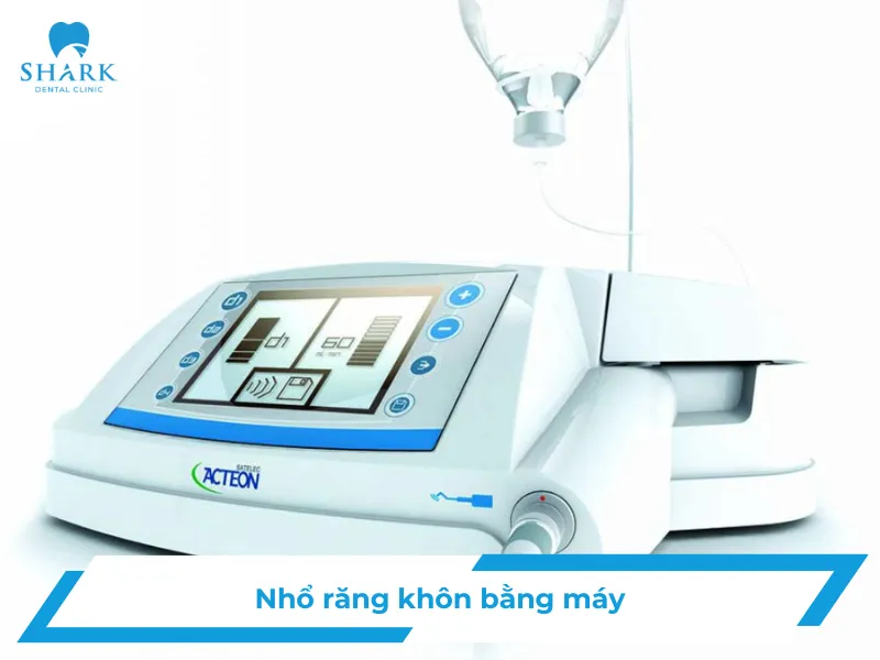 Nhổ răng khôn bằng máy